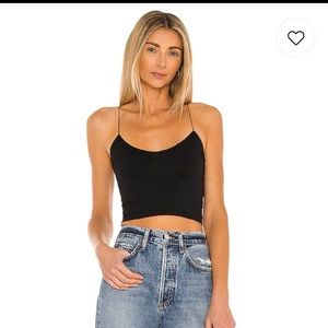 Two Free People Brami tanks - one black & one white